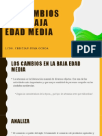 Los cambios en la baja edad media: artesanía, comercio y moneda