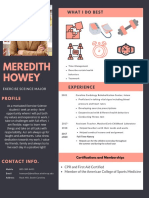 Orange and Gray Bordered Infographic Resume-2