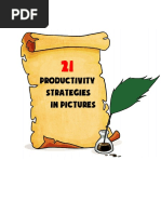 21 Productivity Strategies in Pictures