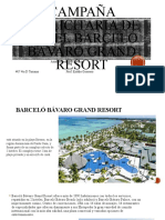 Campaña Publicitaria de Hotel Barceló Bávaro Grand Resort.