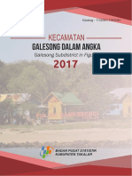 Kecamatan Galesong Dalam Angka 2017