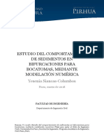 Sedimentos en Bifurcaciones 2018 Piura