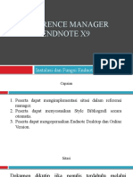 Instalation Dan Fungsi Endnote Pada Penulisan Karya Ilmiah