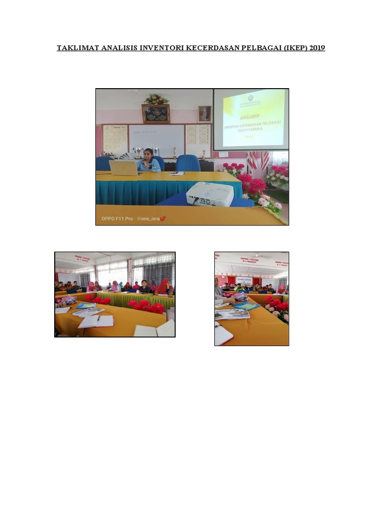 Gambar Taklimat Analisis Inventori Kecerdasan Pelbagai | PDF