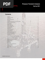 Pressure Transient Analysis - Houston University