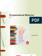 Organizational Behavior CH 2
