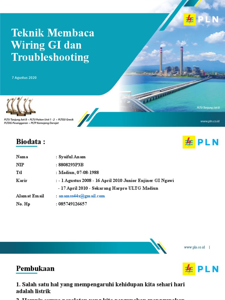 Teknik Membaca Wiring Diagram GI Dan Troubleshooting PDF
