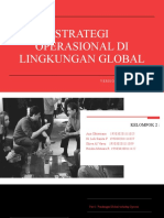 Strategi Operasi Di Lingkungan Gobal