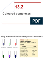 Topic 13.2: Coloured Complexes