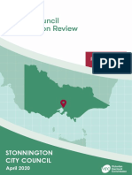 Final Report - Stonnington City Council - Subdivision Reviews 2020 - 15 April 2020