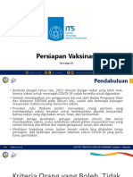 Persiapan Sebelum Vaksinasi