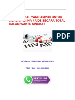 Obat Herbal Yang Ampuh Untuk Mengatasi Hiv / Aids Secara Total Dalam Waktu Singkat