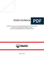 TeletÃ N. (2007) - GuÃ - A ClÃ - Nica Infiltraciones Locales en El Tratamiento de Espasticidad en NiÃ Os Con PC