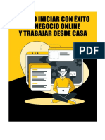 O Iniciar Con Exito Un Negocio Online y Trabajar Desde Casa PDF v3