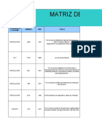 Matriz de Resquicito Legal V & J