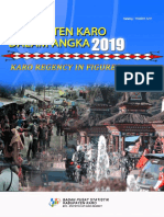 Kabupaten Karo Dalam Angka 2019