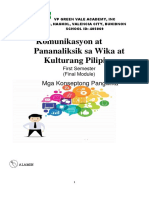 Komunikasyon11 Q1 Mod2 KonseptongPangwika Monolingguwal 1 Version 3