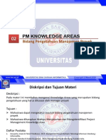 PM KNOWLEDGE AREAS