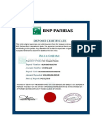 Certificate of Deposit PDF