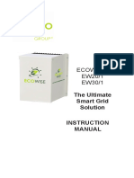 Ecowise EW20/1 EW30/1: The Ultimate Smart Grid Solution Instruction Manual