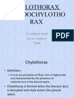 Chylothorax Pseudochylotho RAX: DR - Kalpesh Patel Junior Resident TBHP