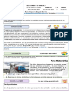 Matematicas Orestianas 11° - Guía No 3