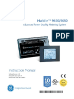 Multilin™ 9450/9650: Instruction Manual