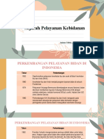 Sejarah Pelayanan Kebidanan