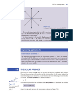The Scalar Product: Engineering Application 7.6