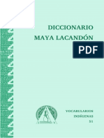 Diccionario  maya lacandón