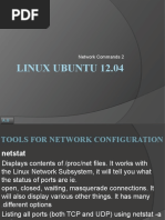 Linux Ubuntu 12.04: Network Commands 2