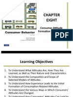 Eight: Consumer Attitude Formation and Change