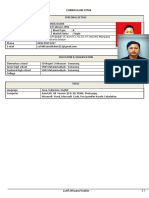 Curriculum Vitae: Jl. Mampang Prapatan VI, Buncit 3, No.22, RT.002/002 Mampang Prapatan, Jakarta Selatan