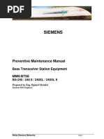Download Preventive Maintenance Manual_Siemens BTS by ala_a_silawi SN50157630 doc pdf