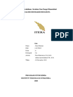 Laporan Praktikum Struktur Dan Fungsi Biomolekul, Analisis Biomakromolekul. Dina Mariana 118270019