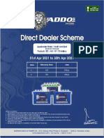 Addo Direct Dealer FOC- North & East 1-4-21 to 30-4-21