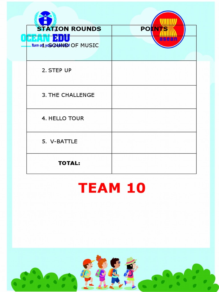 Station Rounds | PDF | Sports & Recreation | Art