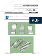 Ficha de Trabalho - Sketchup