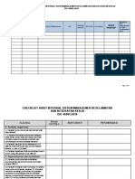 Internal Audit Checklist ISO 45001-2015 (RM) Bahasa