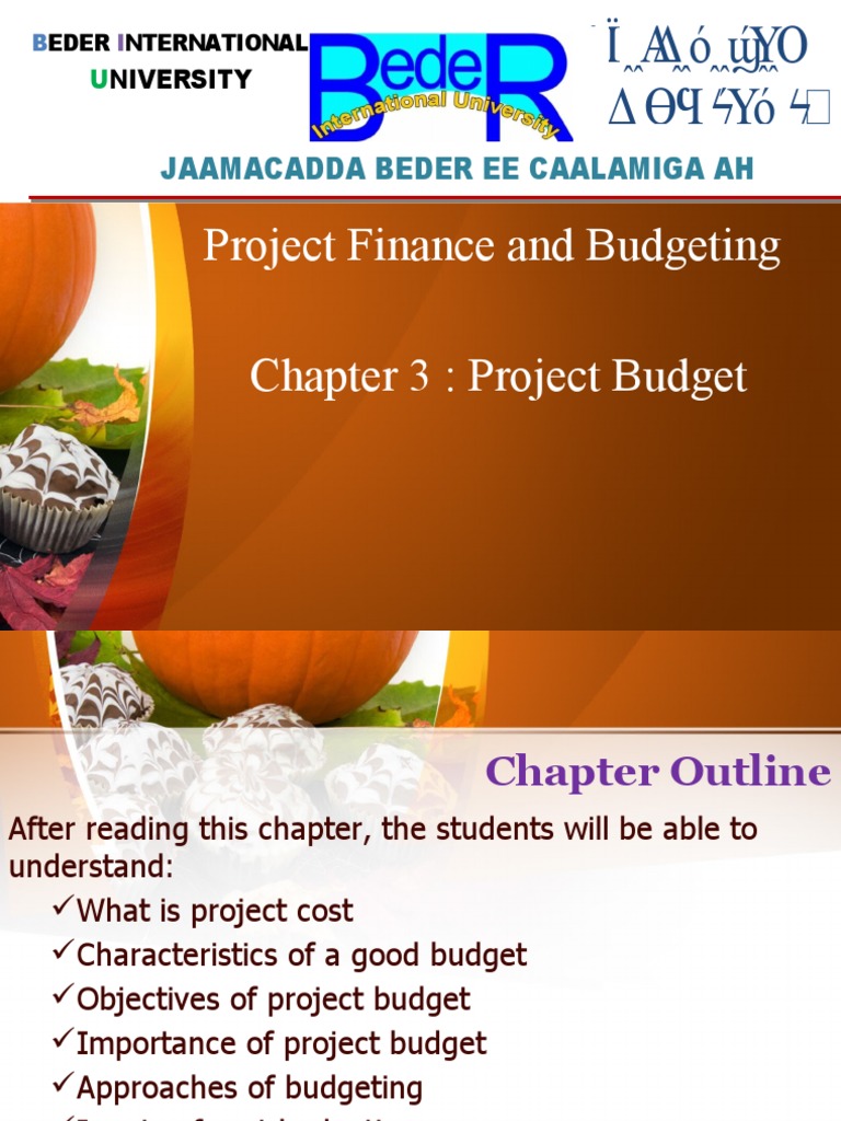Characteristics of Effective Project Budgets | PDF | Project Finance ...