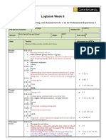 Logbook Week 8 Teaching