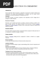 CHEMISTRY FOR USE Notes