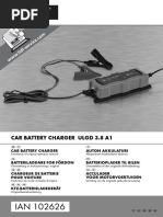 User Manual For Ultimate Speed ULGD 3.8 A1 Car Battery Charger