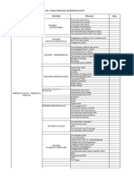 Daftar Isi Tools Prasat Keperawatan Stase Sistem Prasat HAL