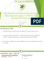 Fe Operation and Disaster Risk Reduction Plan Adopted in Supply of PNG & CNG Through CGD Networks