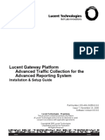 255400202R9.8.0.0_V1_Lucent Gateway Platform PlexView Advanced Traffic Collection for the Advanced Reporting System Release 9.8.0.0 Installation & Setup Guide