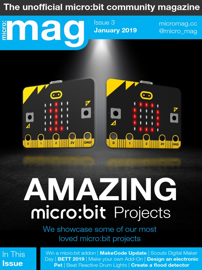 Micro:bit Projects and Updates - Issue 3 | PDF | Application Software ...