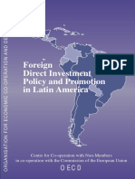 Foreign Direct Investment Policy and Promotion in Latin America