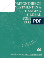 Foreign Direct Investment in a Changing Global Political Economy