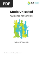 Music Unlocked Guidance For Schools 22 March 2021